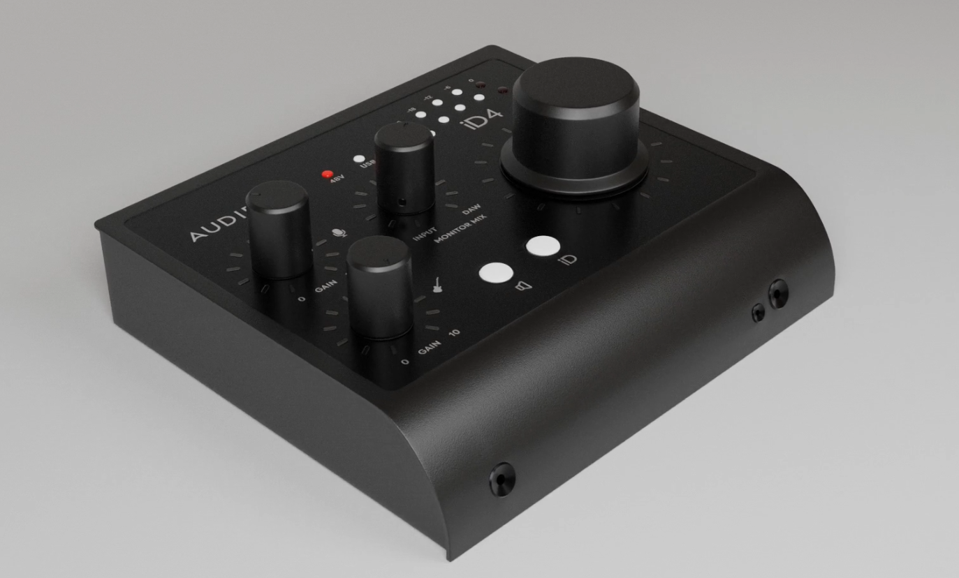 image render of some kind of audio device